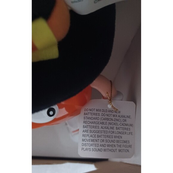 VINTAGE M&M'S TALKING ANIMATED HALLOWEEN CANDY DISH NIB - Picture 12 of 12